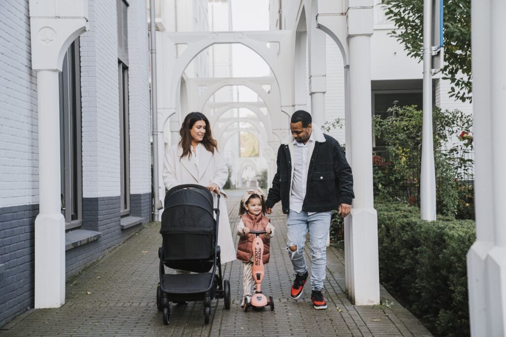 Wanneer bouw ik de kinderwagen om?