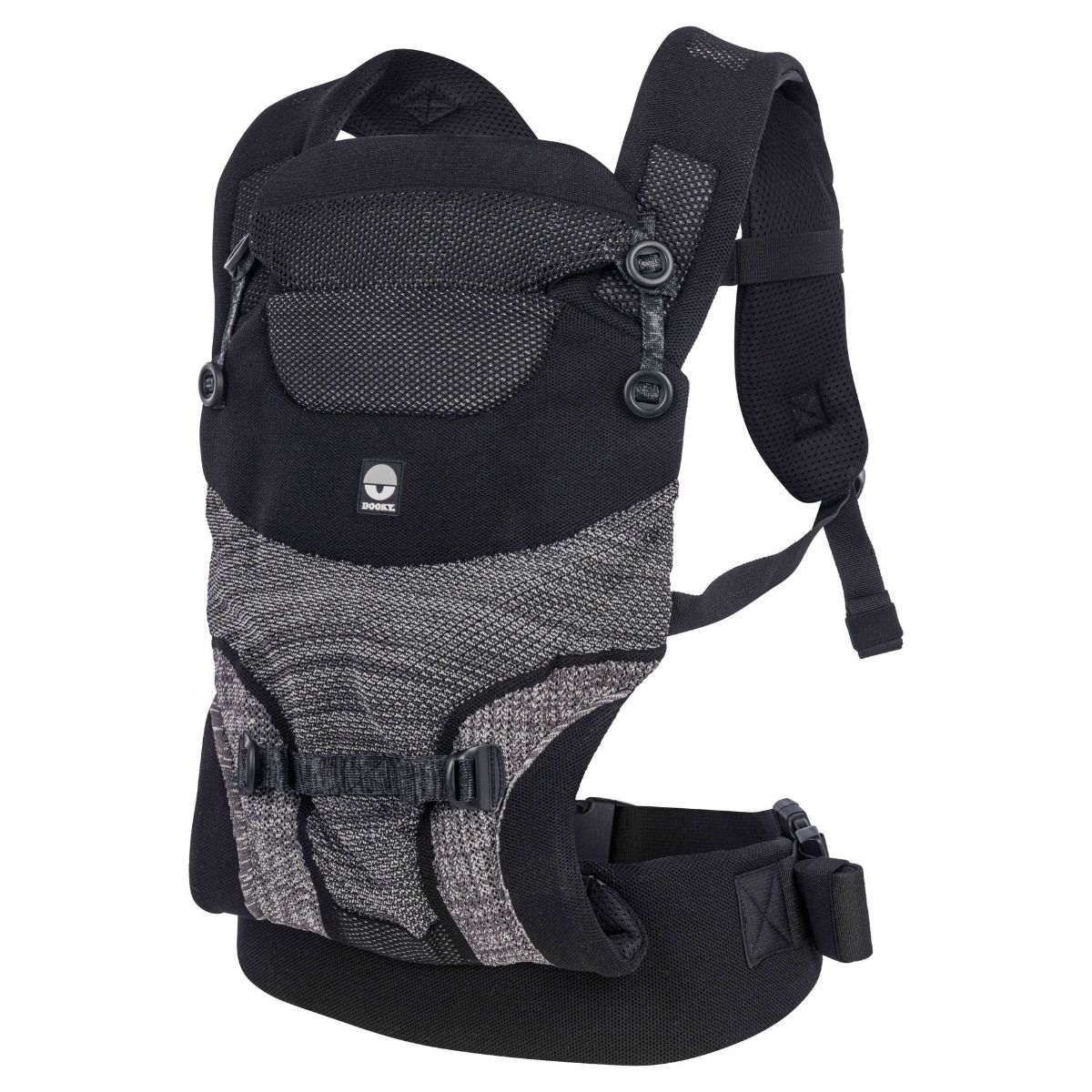Buikdrager Dooky Carrier Terra Nova Black Buikdrager Dooky Carrier Terra Nova Black_1