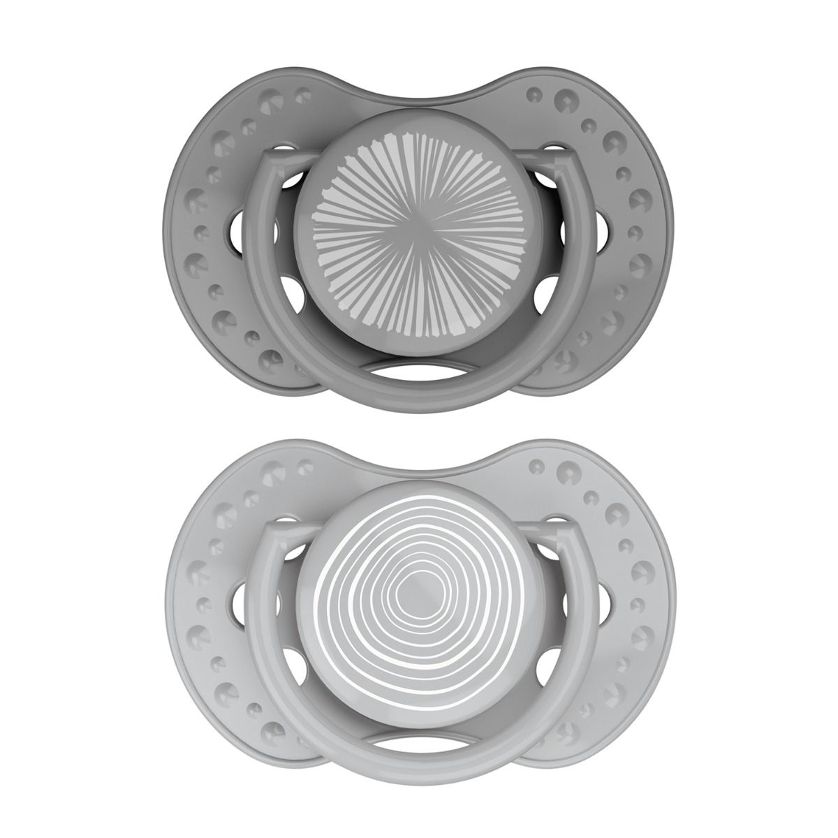 Fopspeen Difrax Dynamic 18+ mnd Harmony Light Grey/Dark Grey Fopspeen Difrax Dynamic 18+ mnd Harmony Light Grey/Dark Grey_1