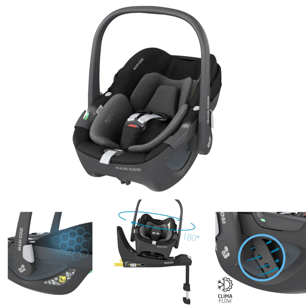 Autostoel Maxi-Cosi Pebble 360° Essential Black Autostoel Maxi-Cosi Pebble 360° Essential Black_2