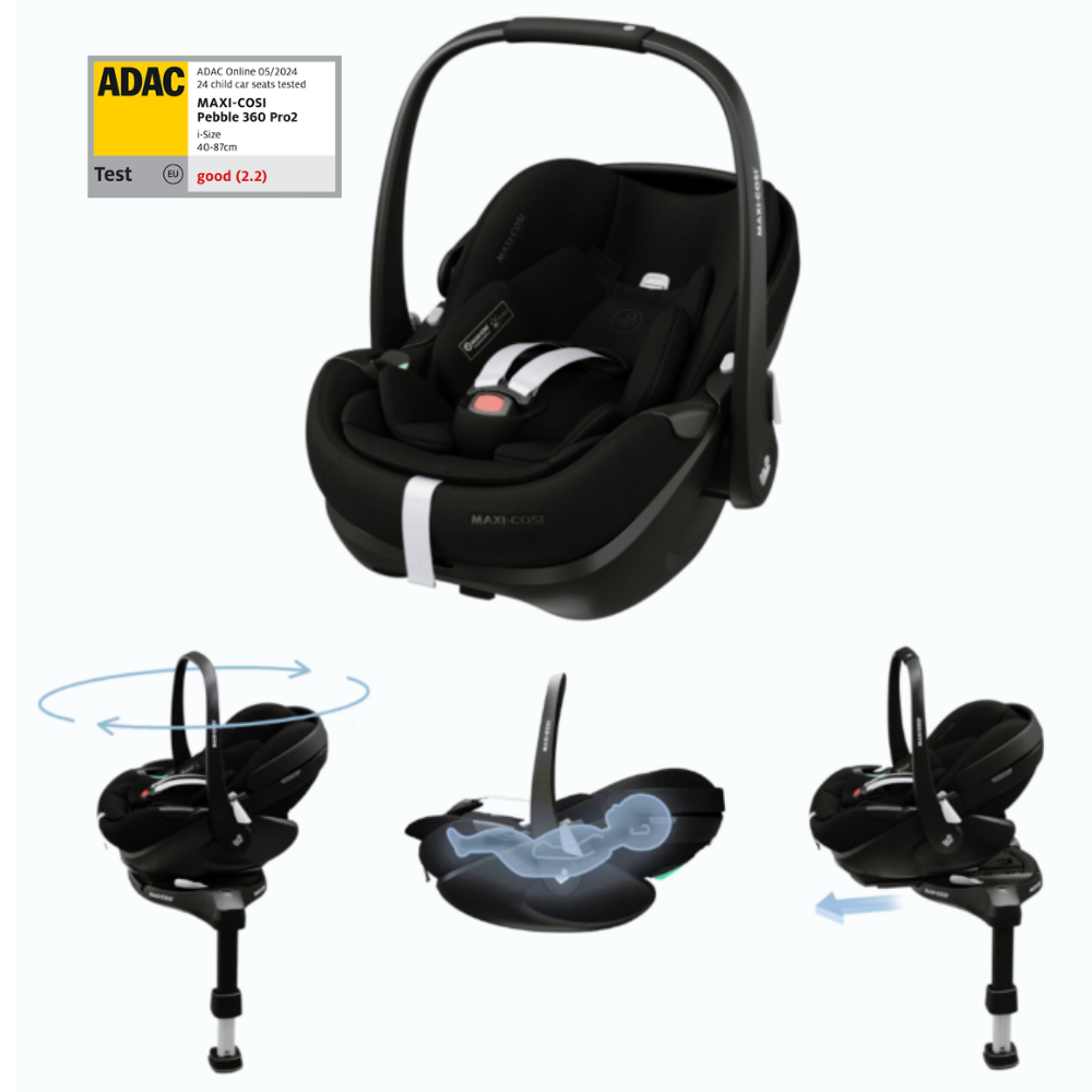 Autostoel Maxi-Cosi Pebble 360° Pro2 Slide Tech Twillic Black Autostoel Maxi-Cosi Pebble 360° Pro2 Slide Tech Twillic Black_2