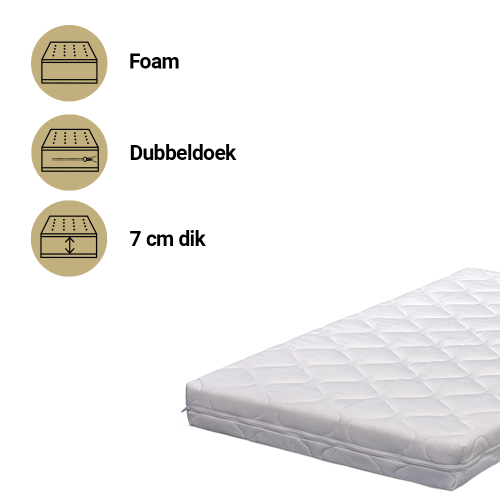 Matras Wieg Best Sleep 40x90 Comfort Superior Matras Wieg Best Sleep 40x90 Comfort Superior_1