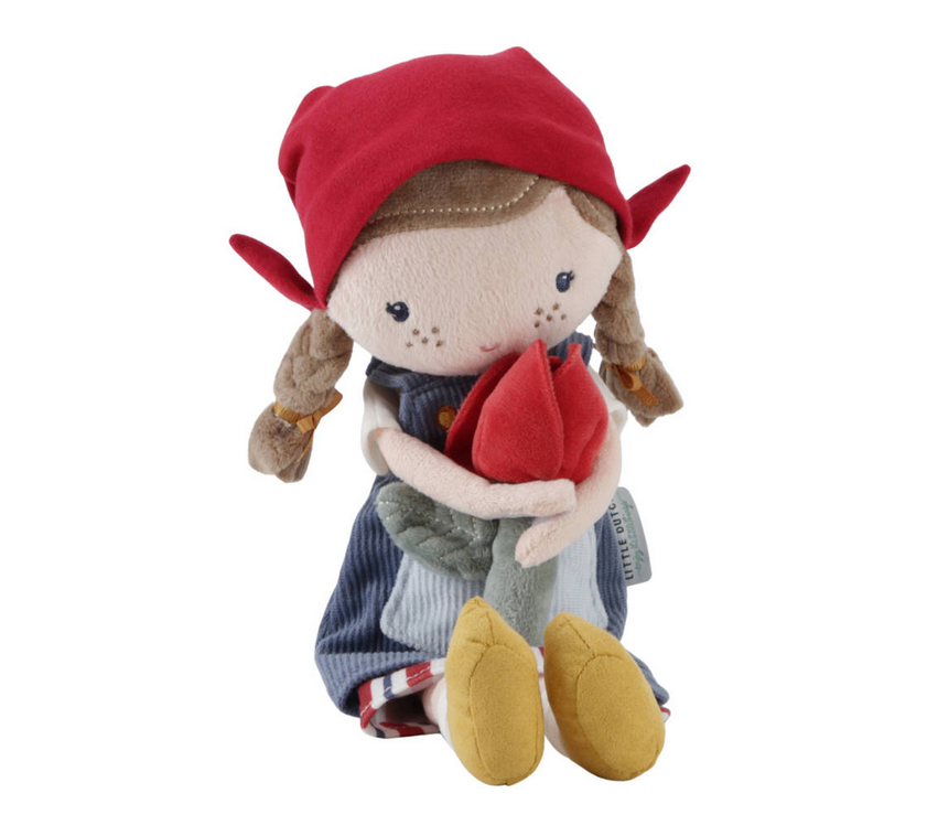 Knuffelpop Little Dutch Hollandse Rosa 35cm Knuffelpop Little Dutch Hollandse Rosa 35cm_1