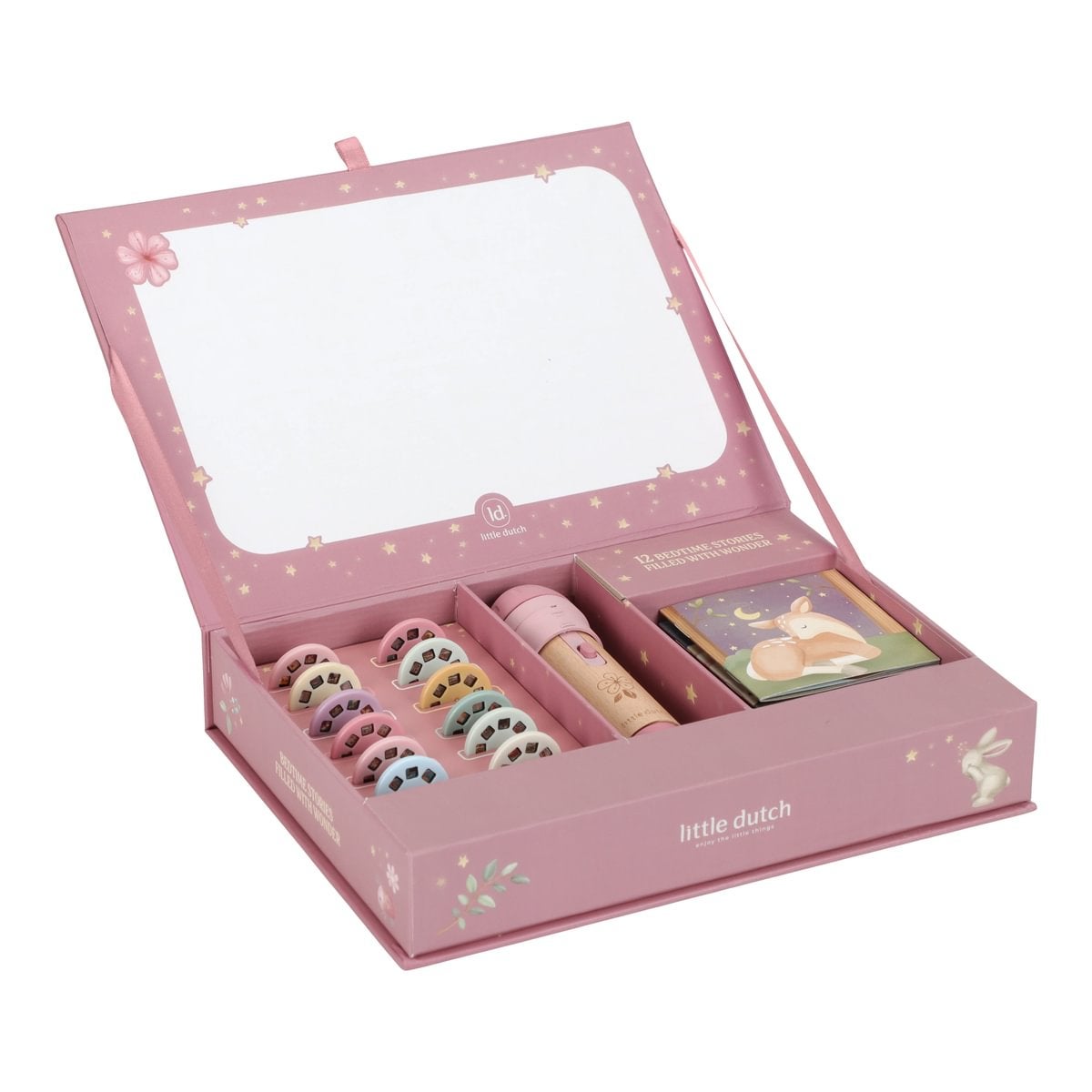 Zaklamp Little Dutch Verhalenprojector Roze Zaklamp Little Dutch Verhalenprojector Roze_1