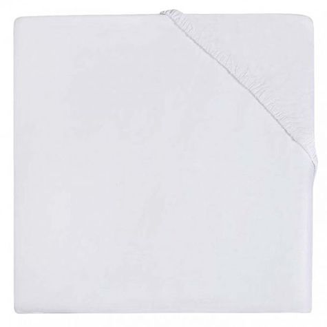 Hoeslaken Boxmatras Jollein 75x95 Jersey Wit Hoeslaken Boxmatras Jollein 75x95 Jersey Wit_1