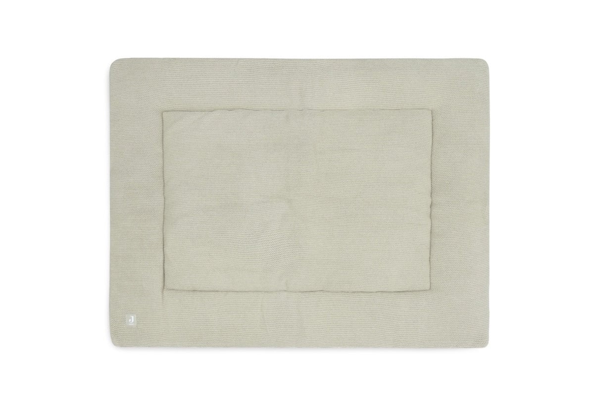 Boxkleed Jollein Basic Knit 75x95 Olive Green Boxkleed Jollein Basic Knit 75x95 Olive Green_1