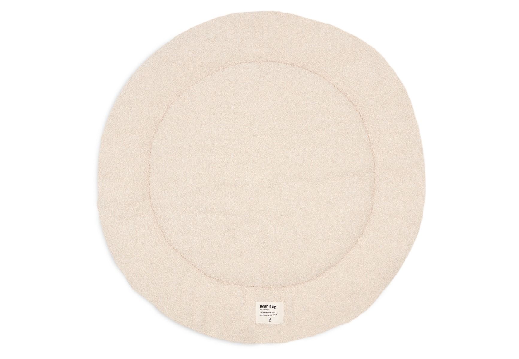 Boxkleed Jollein Rond Boucle 95cm Naturel Boxkleed Jollein Rond Boucle 95cm Naturel_1