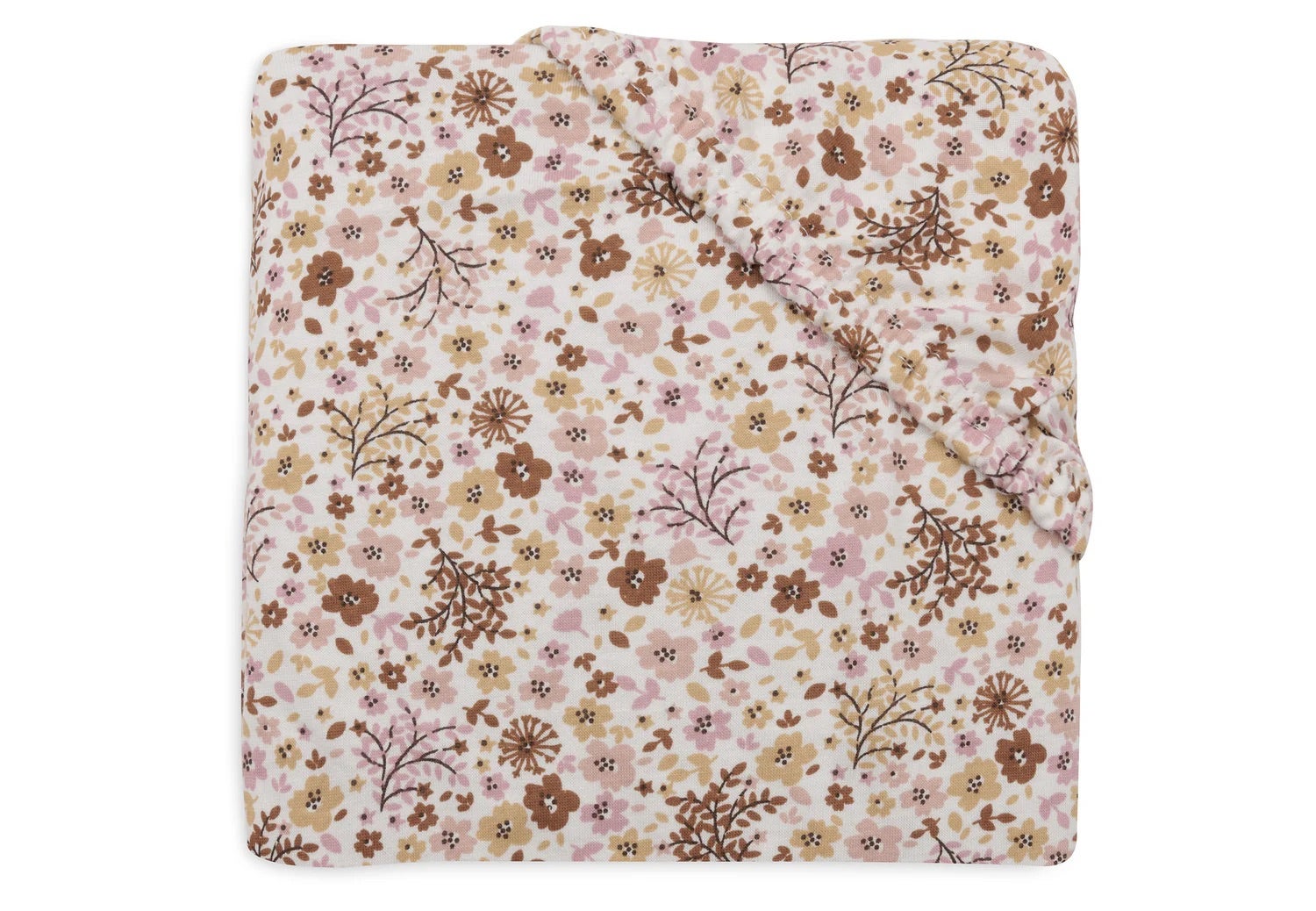 Hoeslaken Ledikant Jollein 60x120 Flower Friends Hoeslaken Ledikant Jollein 60x120 Flower Friends_1