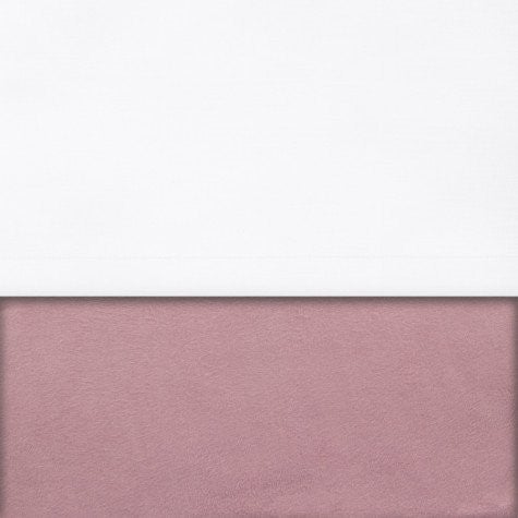 Laken Wieg Jollein 75x100 Uni Wit Laken Wieg Jollein 75x100 Uni Wit_1