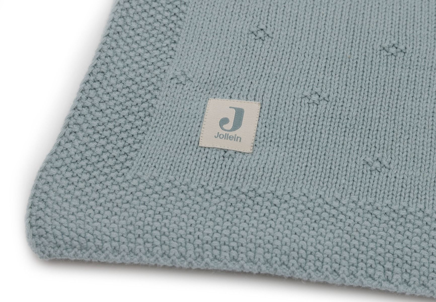 0611901489_5_deken_ledikant_jollein_100x150_cosy_knit_sea_green 0611901489_5_deken_ledikant_jollein_100x150_cosy_knit_sea_green_5