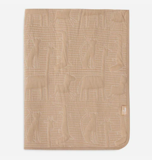 Deken Ledikant Jollein 100x150 Jungle Jambo Biscuit/Oatmeal Deken Ledikant Jollein 100x150 Jungle Jambo Biscuit/Oatmeal_1