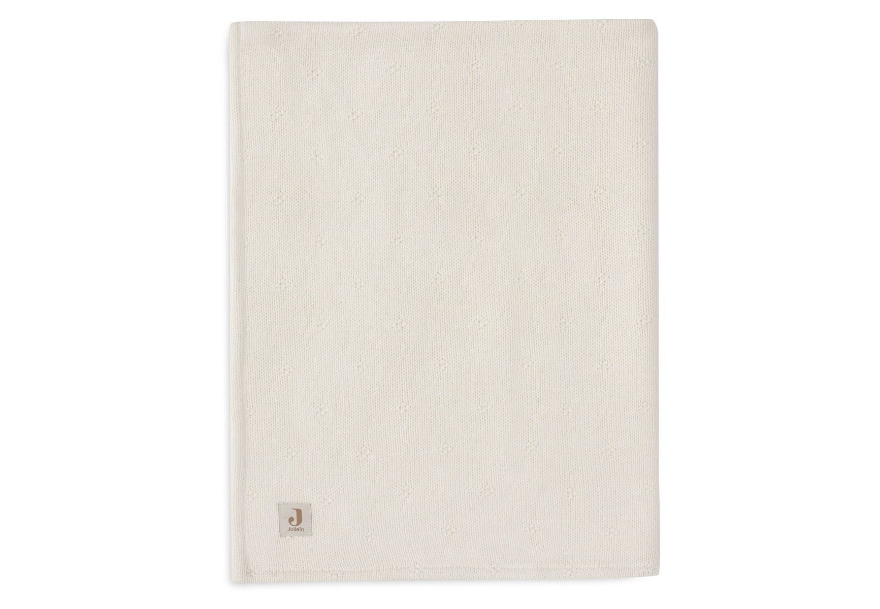 Deken Wieg Jollein 75x100 Cosy Knit Velvet Ivory Deken Wieg Jollein 75x100 Cosy Knit Velvet Ivory_1