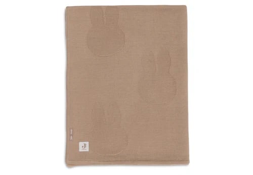 Deken Wieg Jollein 75x100 Nijntje Biscuit/Velvet Deken Wieg Jollein 75x100 Nijntje Biscuit/Velvet_1