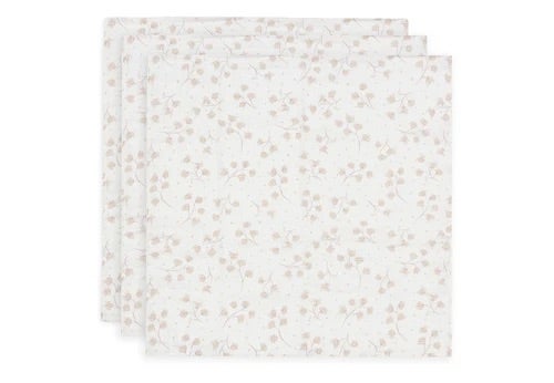 Multidoek Jollein Hydrofiel 70x70 Leafy Dreams 3-pack Multidoek Jollein Hydrofiel 70x70 Leafy Dreams 3-pack_1