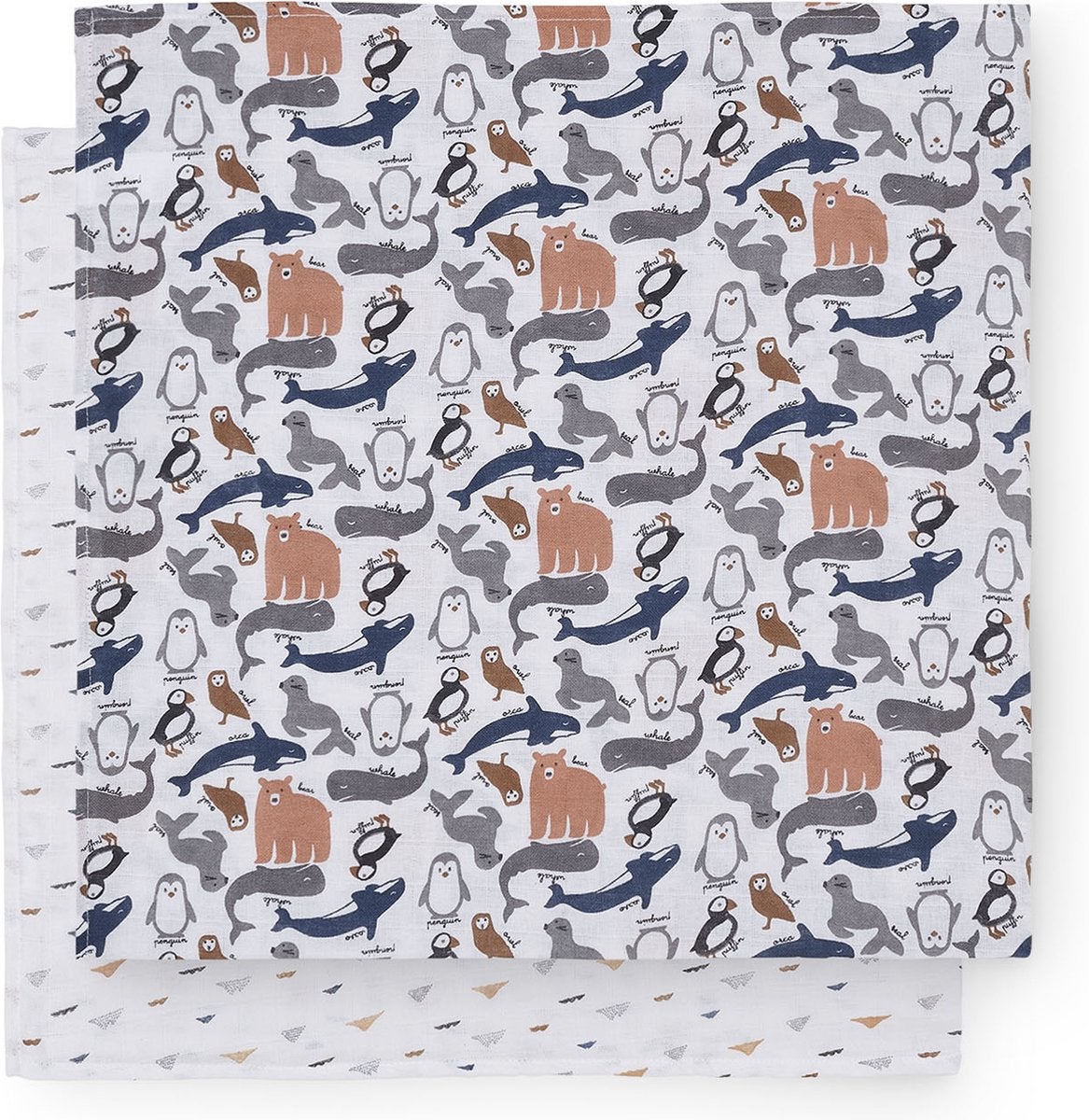 Multidoek Jollein Hydrofiel 115x115 Polar 2st Multidoek Jollein Hydrofiel 115x115 Polar 2st_1