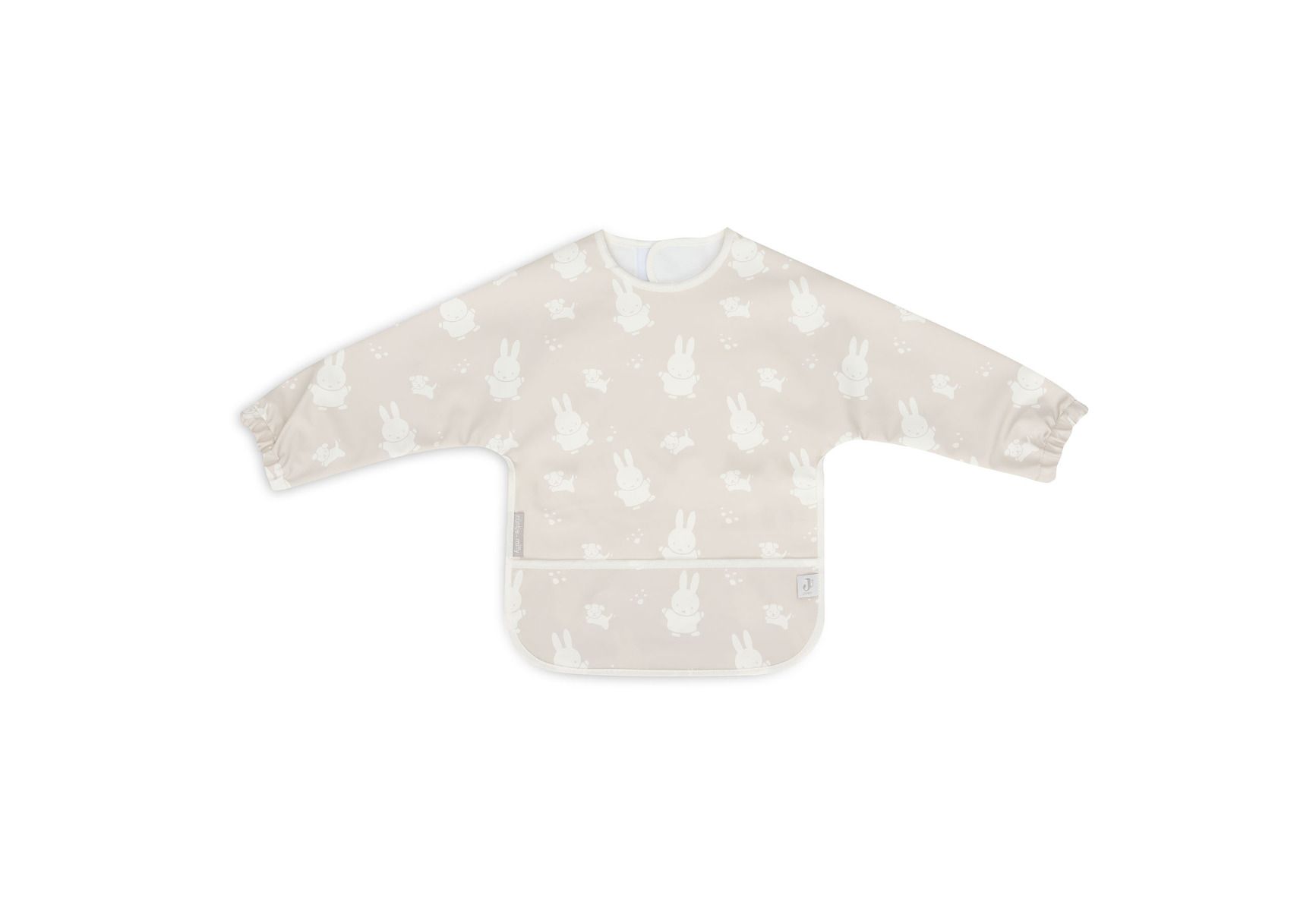 Slabber Jollein Met Mouw Waterproof Nijntje en Snuffy Nougat Slabber Jollein Met Mouw Waterproof Nijntje en Snuffy Nougat_1
