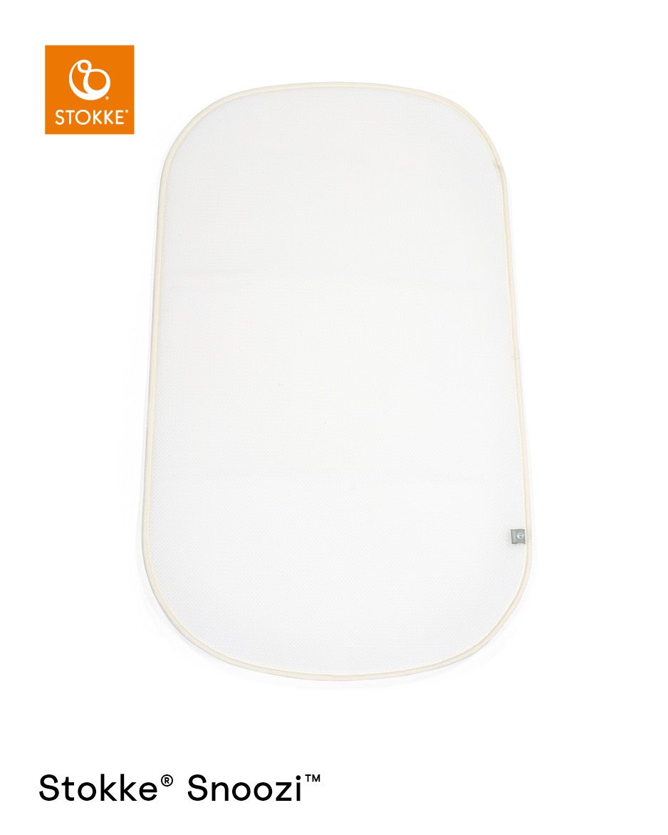 Matrasbeschermer Wieg Stokke® Snoozi™ Wit Matrasbeschermer Wieg Stokke® Snoozi™ Wit_1