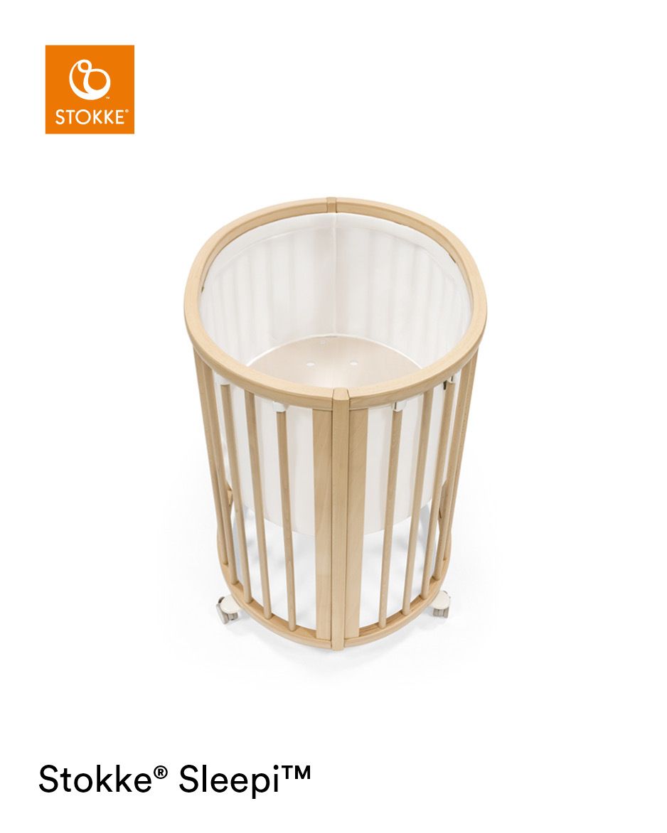 Beschermhoes Wieg Stokke® Sleepi™ Mini V3 White Beschermhoes Wieg Stokke® Sleepi™ Mini V3 White_1