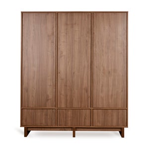 Kast Quax Kyo Walnut 3-deurs Kast Quax Kyo Walnut 3-deurs_1