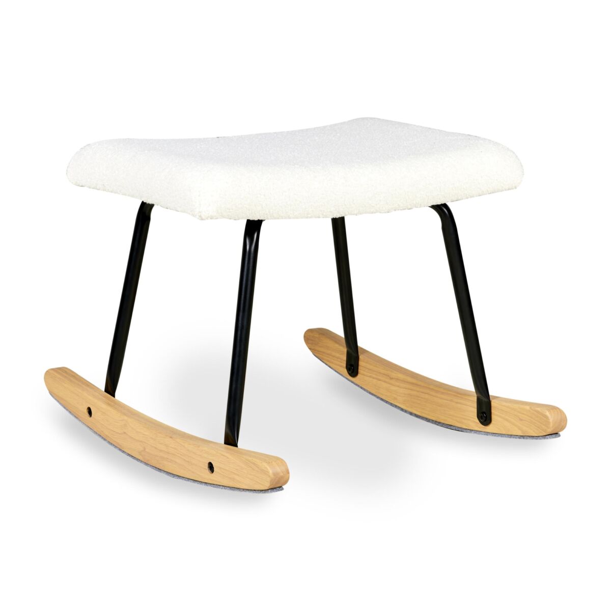 Voetenbank Quax Basic Bouclé Cream Sheep Voetenbank Quax Basic Bouclé Cream Sheep_1