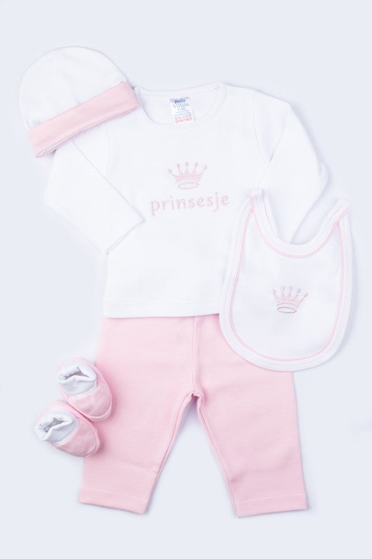 Giftset 5-delig Prinsesje Roze/Wit Giftset 5-delig Prinsesje Roze/Wit_1