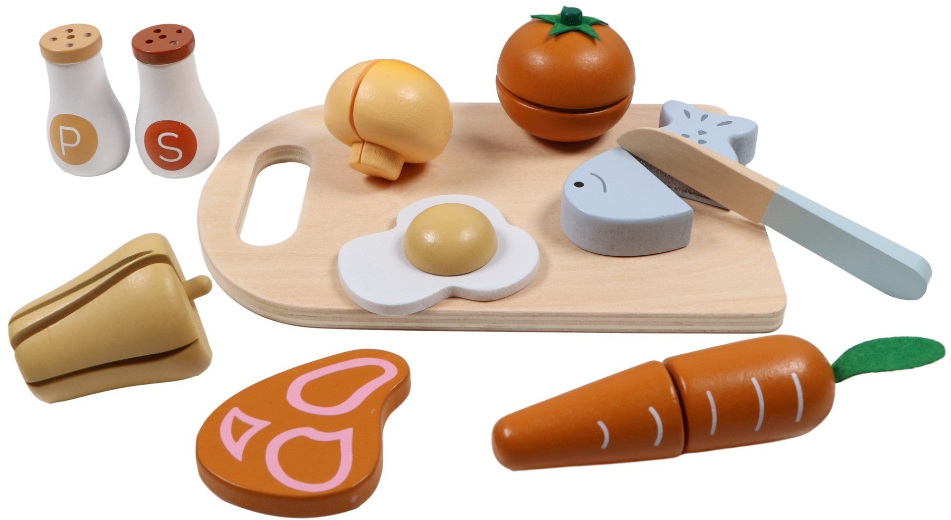 Houten Snijplank met Eten Tryco Houten Snijplank met Eten Tryco_1