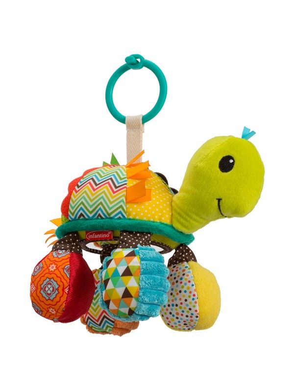Rammelaar Infantino Mirror Pal Turtle Rammelaar Infantino Mirror Pal Turtle_1