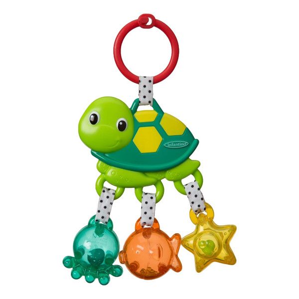 Rattle Infantino Jingle Sea Charms Turtle Rattle Infantino Jingle Sea Charms Turtle_1