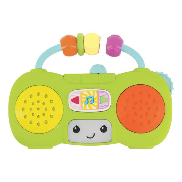 Pretend Mini Boombox Infantino Music & Light Pretend Mini Boombox Infantino Music & Light_1