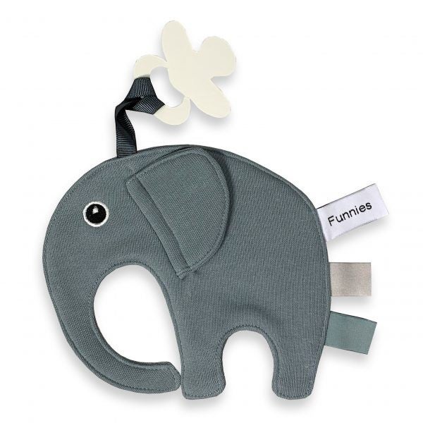 Speendoekje Funnies Ollie Grey Blue Speendoekje Funnies Ollie Grey Blue_1