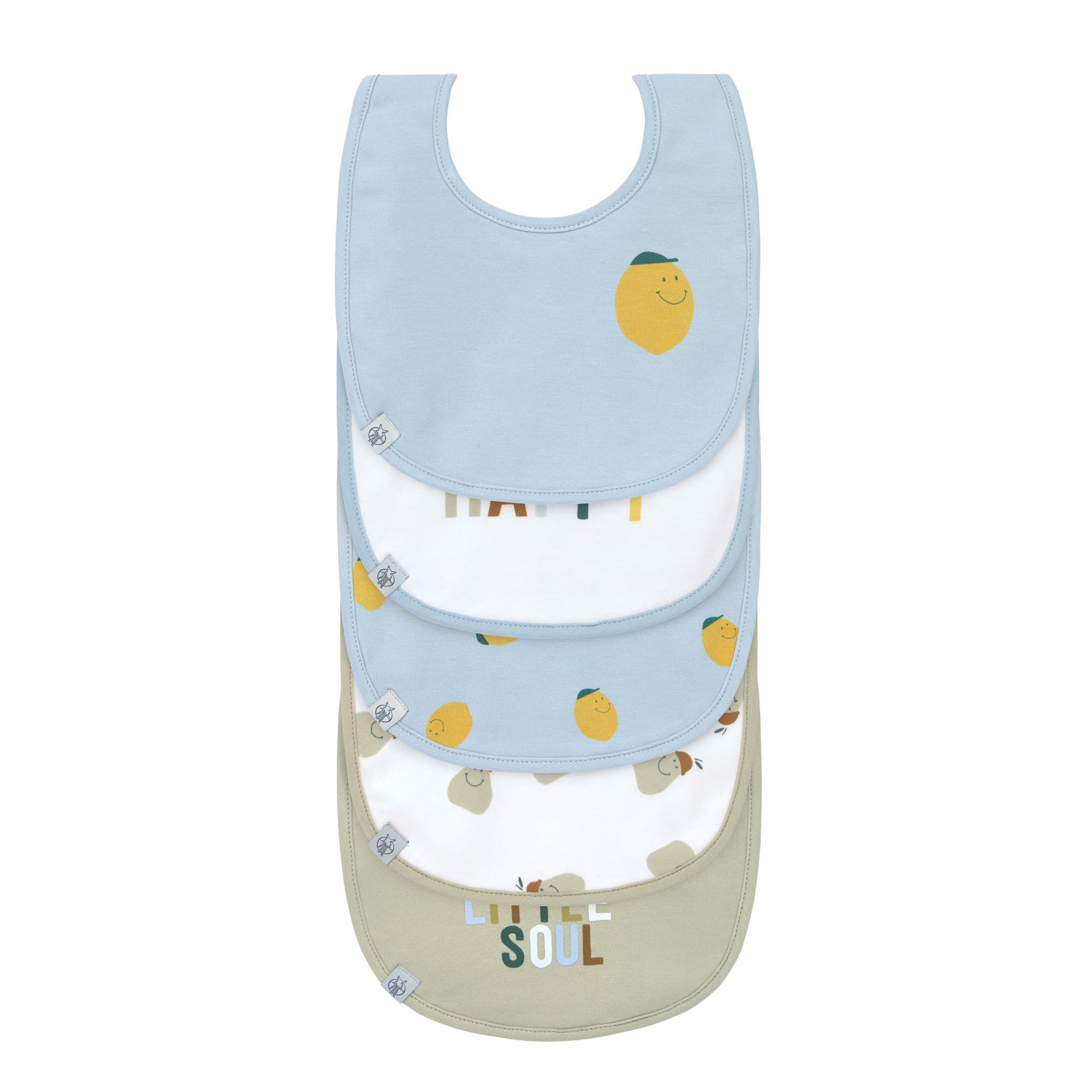 Slabber Lässig Happy Fruits Lemon 5-pack Slabber Lässig Happy Fruits Lemon 5-pack_1