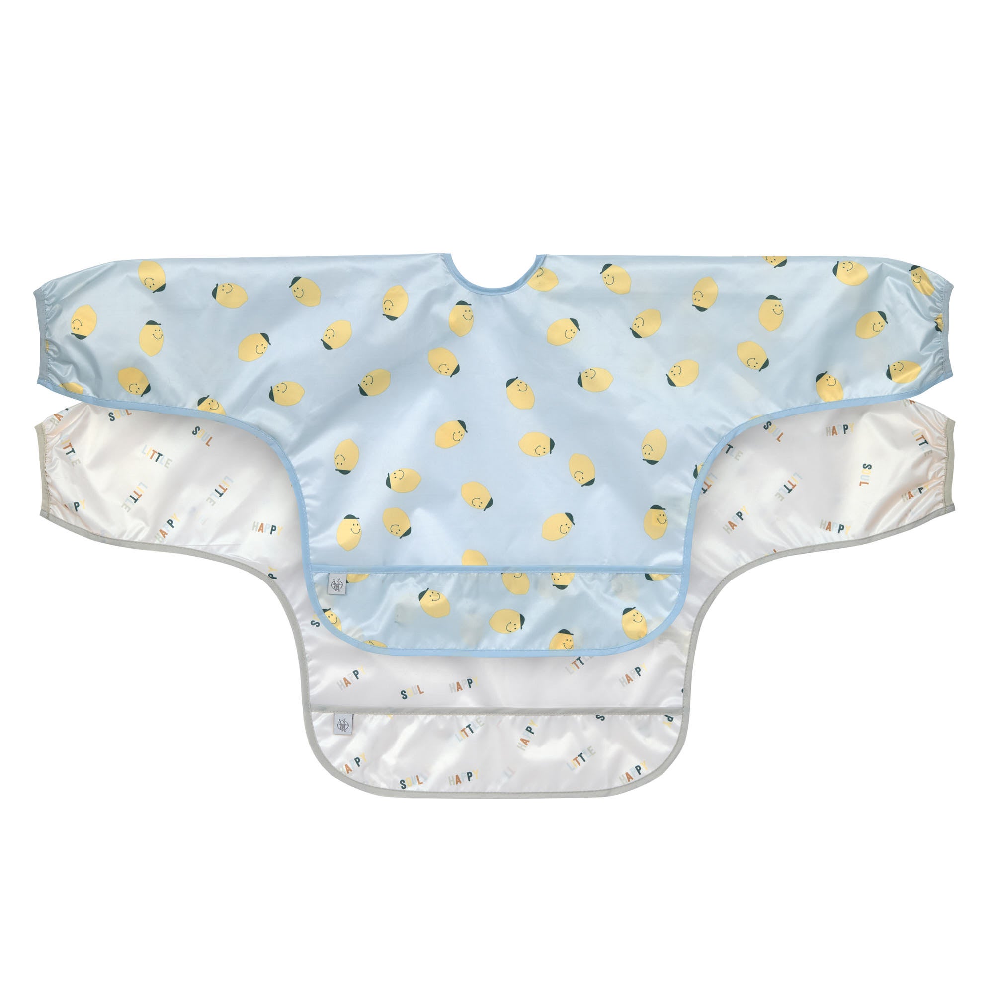 Slabber Lässig Lange Mouw Happy Fruits Lemon 2st Slabber Lässig Lange Mouw Happy Fruits Lemon 2st_1
