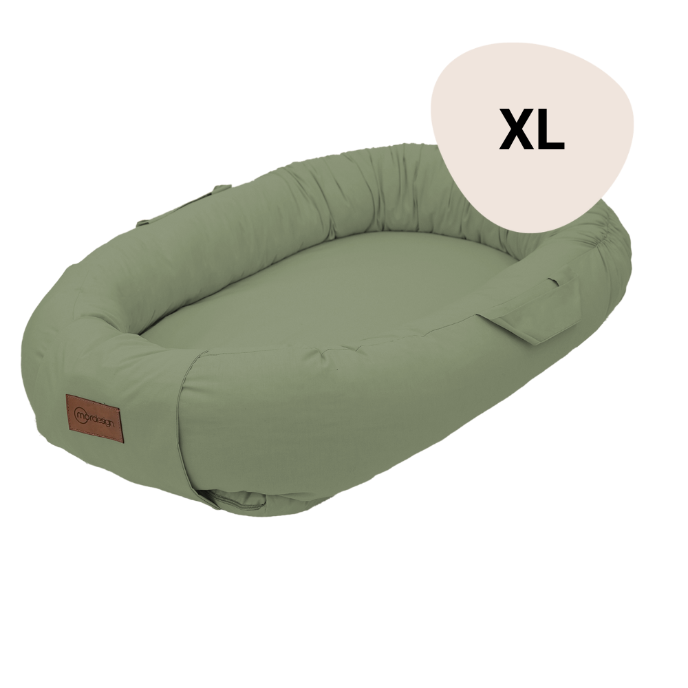 Babynest XL MorDesign Forest Green Babynest XL MorDesign Forest Green_1
