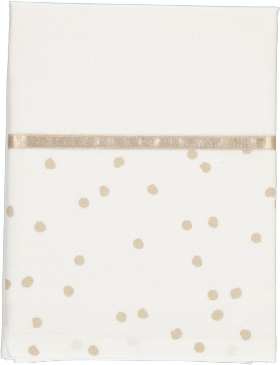 Laken Wieg Briljant Baby 75x100 Spots Zand Laken Wieg Briljant Baby 75x100 Spots Zand_1