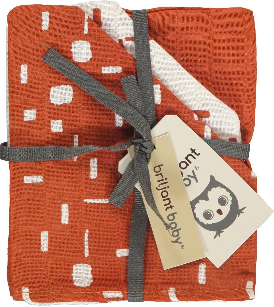 Washandjes Briljant Baby Hydrofiel Art Picante 3st Washandjes Briljant Baby Hydrofiel Art Picante 3st_1