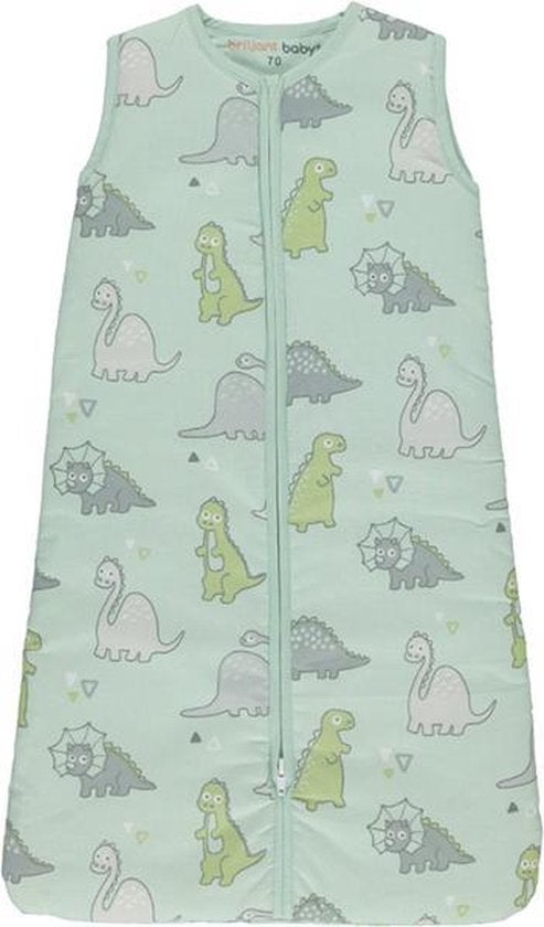 Slaapzak Winter Briljant Baby Dino Green 70cm Slaapzak Winter Briljant Baby Dino Green 70cm_1