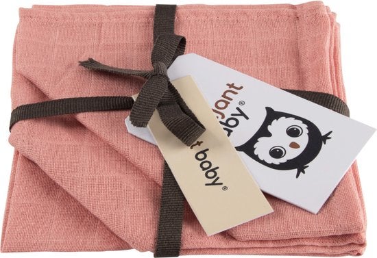 Monddoekjes Briljant Baby Hydrofiel Uni Roze 3st Monddoekjes Briljant Baby Hydrofiel Uni Roze 3st_1