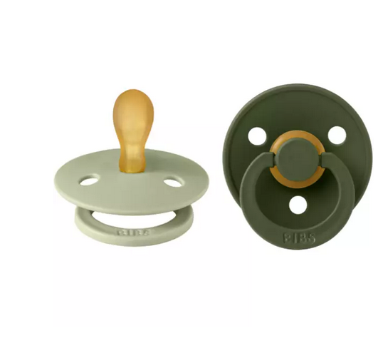 Fopspeen BIBS Symmetric Sage/Hunter Green 6-18mnd 2st Fopspeen BIBS Symmetric Sage/Hunter Green 6-18mnd 2st_1