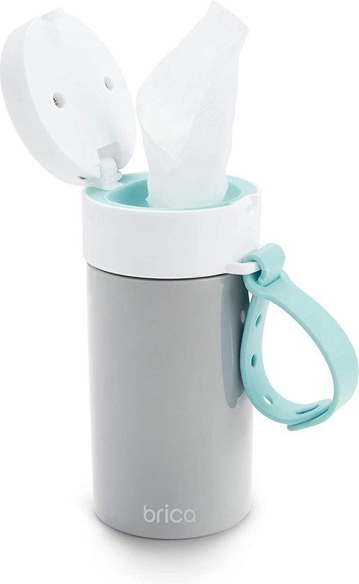 Babydoekjes Dispenser Munchkin Clean to Go Start Pack Grey Babydoekjes Dispenser Munchkin Clean to Go Start Pack Grey_1
