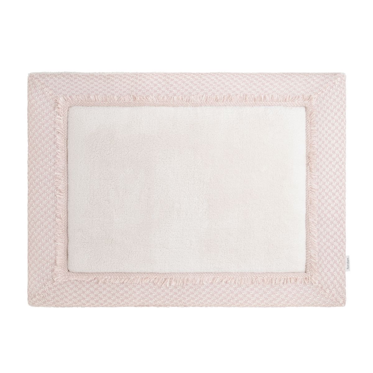 Boxkleed Baby's Only Happiness Oud Roze/Ecru 75x95 Boxkleed Baby's Only Happiness Oud Roze/Ecru 75x95_1