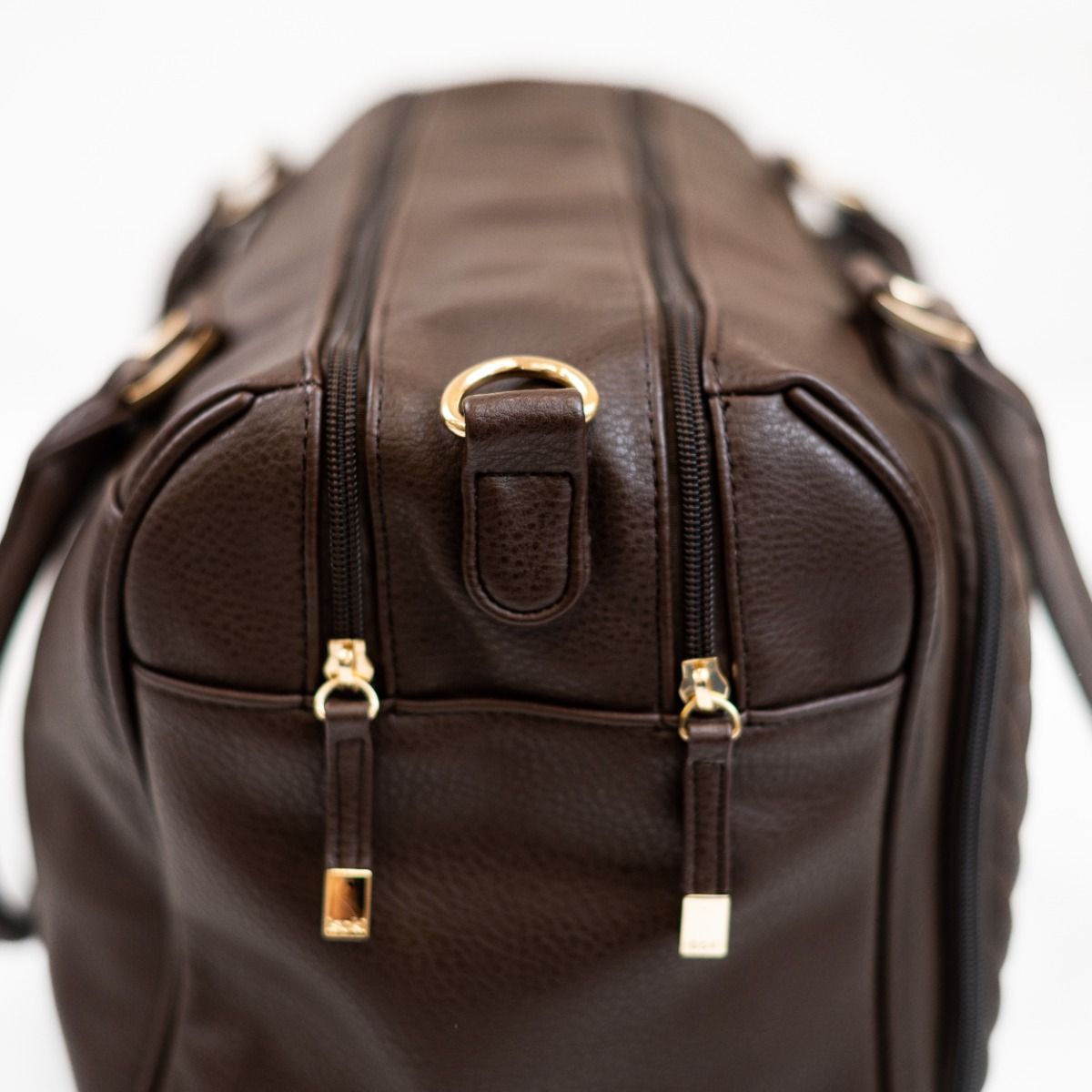 3741120030_3_luiertas_isoki_double_zip_satchel_quilted_chocolate 3741120030_3_luiertas_isoki_double_zip_satchel_quilted_chocolate_3