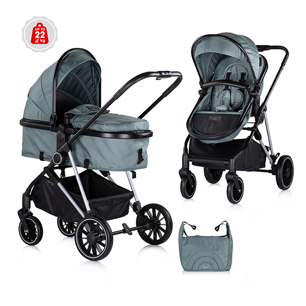 Kinderwagen Chipolino Aura 2-in-1 Basil Kinderwagen Chipolino Aura 2-in-1 Basil_1