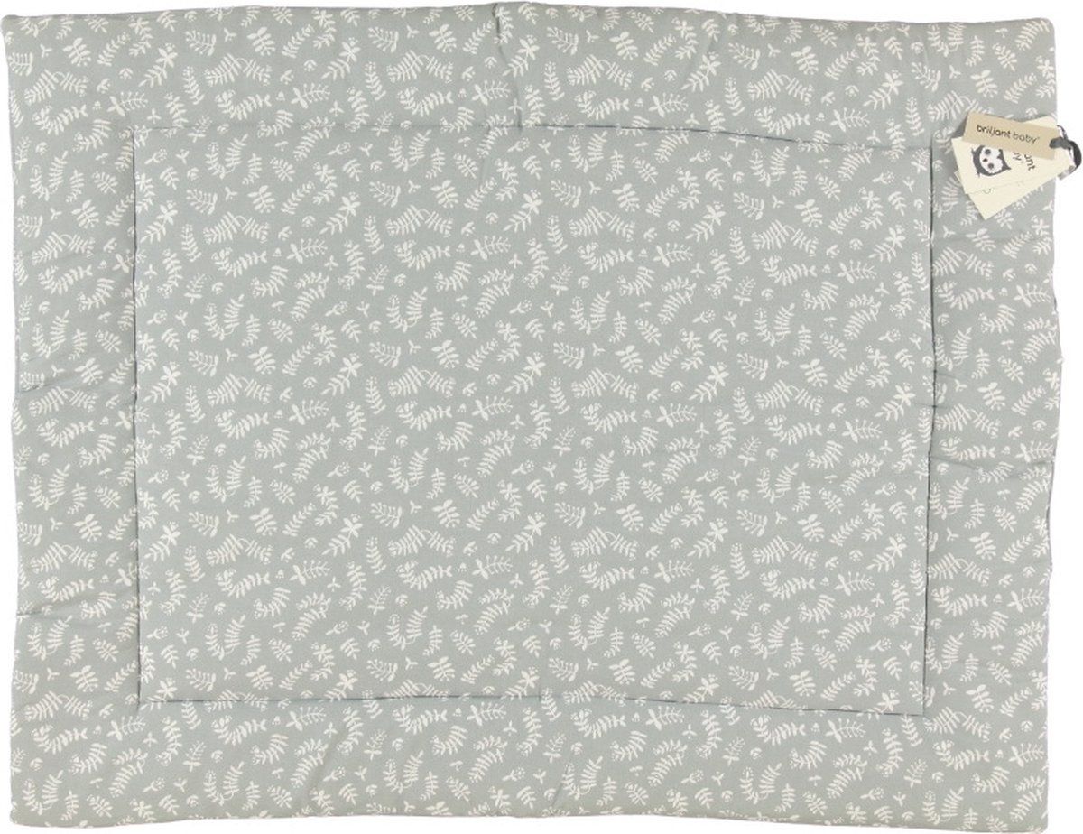 Boxkleed Briljant Baby Botanic Organic Grijs Boxkleed Briljant Baby Botanic Organic Grijs_1