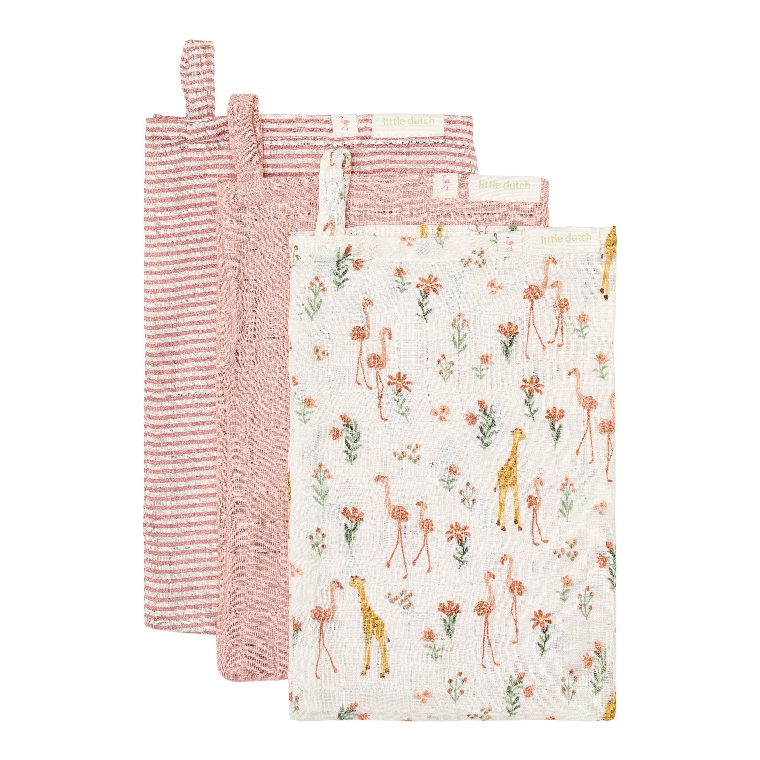3892040018_1_Washandje_Little_Dutch_Blooming_Blooming_Safari_Roze_3st 3892040018_1_Washandje_Little_Dutch_Blooming_Blooming_Safari_Roze_3st_1
