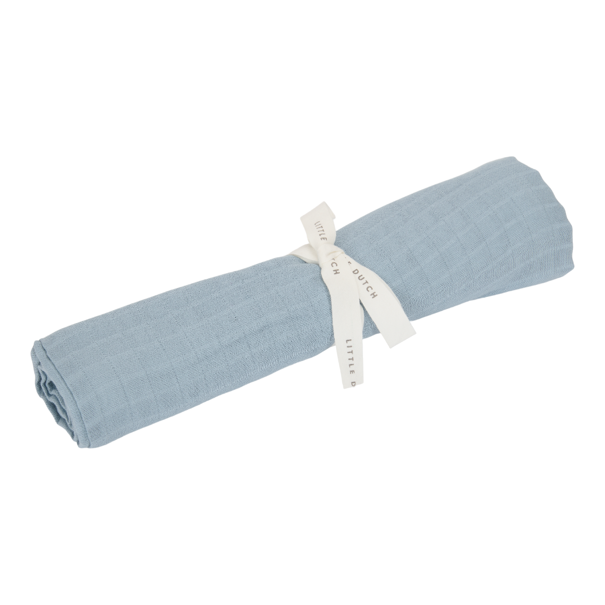 Swaddle Doek Little Dutch Pure Hydrofiel Pure Denim Blue 120x120 Swaddle Doek Little Dutch Pure Hydrofiel Pure Denim Blue 120x120_1