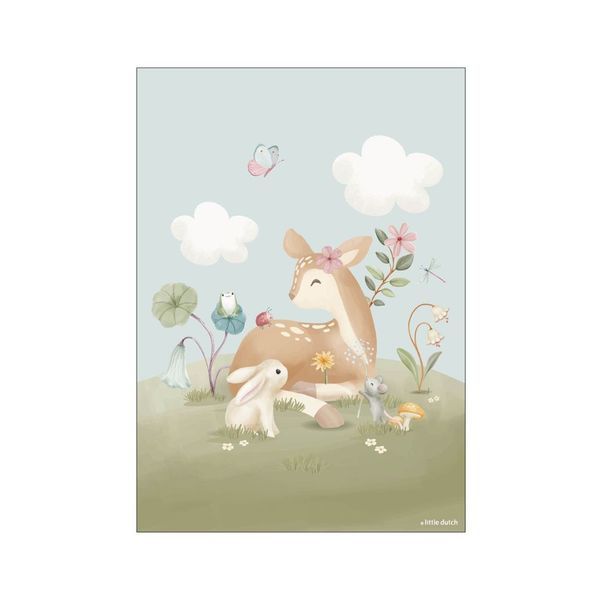 Poster A3 Little Dutch Fairy Garden Poster A3 Little Dutch Fairy Garden_1