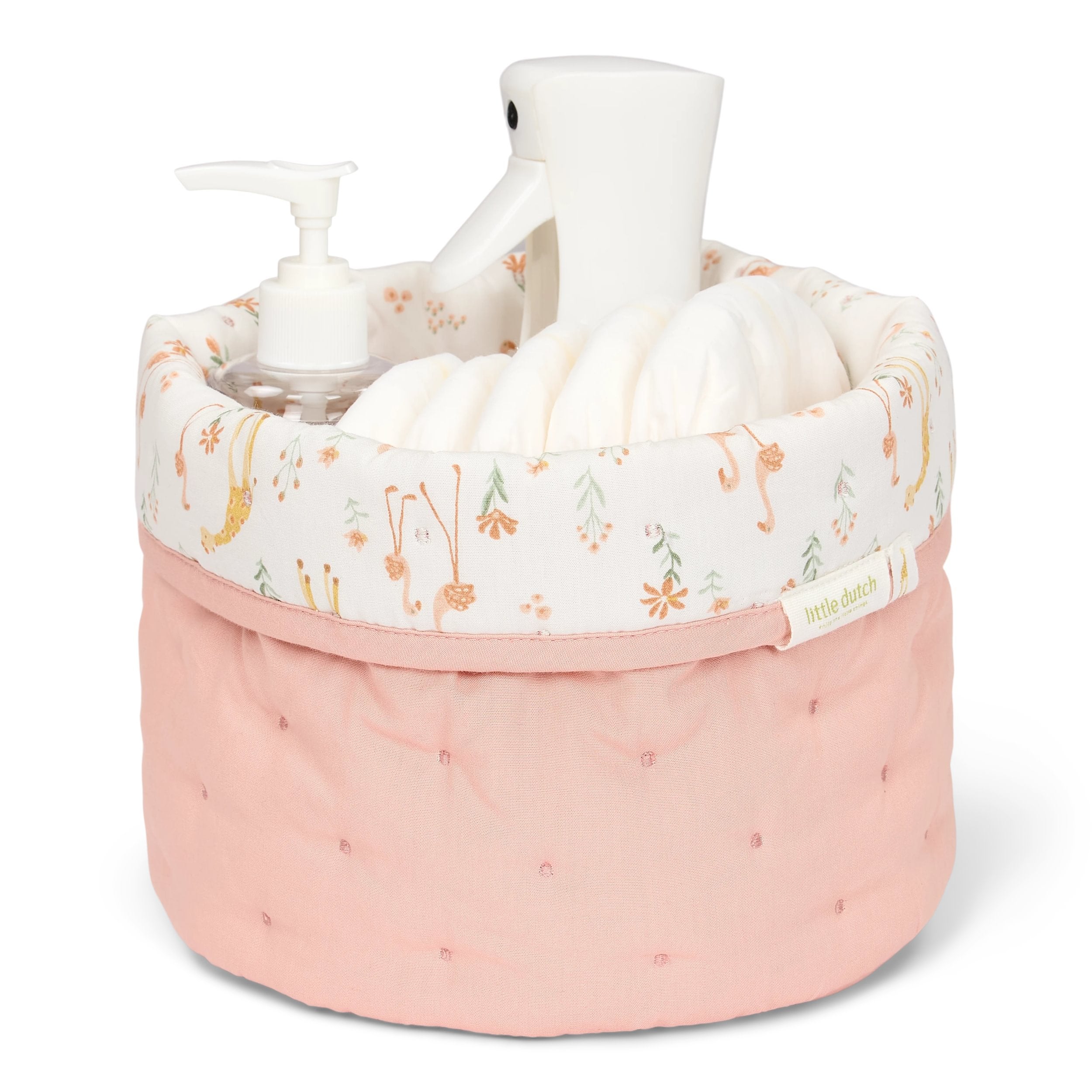 3892300442_3_Mand_Little_Dutch_Klein_Blooming_Safari_Roze 3892300442_3_Mand_Little_Dutch_Klein_Blooming_Safari_Roze_3