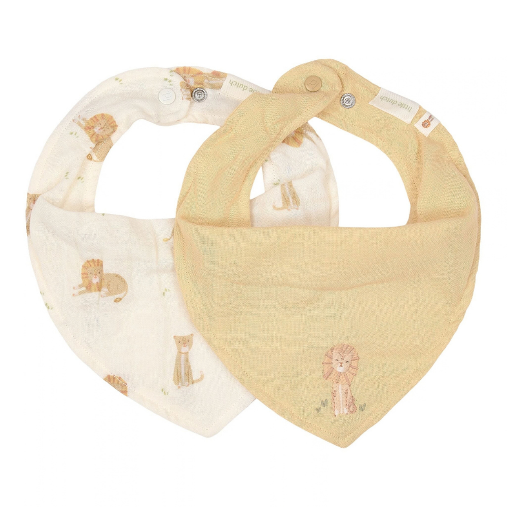 3892870006_1_Bandana_Slabbetjes_Little_Dutch_Safari_Leo_Geel_2_stuks 3892870006_1_Bandana_Slabbetjes_Little_Dutch_Safari_Leo_Geel_2_stuks_1