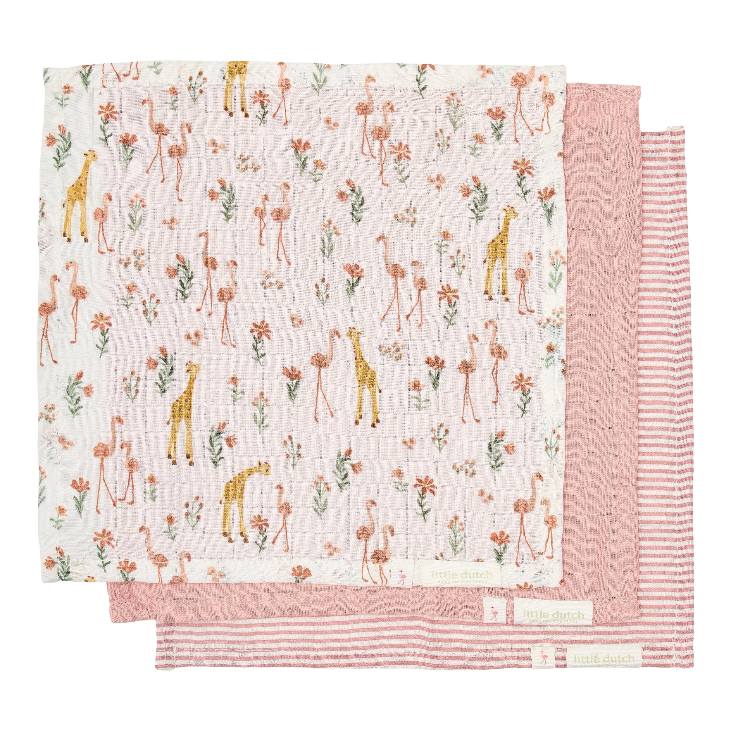 3892870007_1_Monddoekjes_Little_Dutch_Blooming_Safari_Roze_3st 3892870007_1_Monddoekjes_Little_Dutch_Blooming_Safari_Roze_3st_1