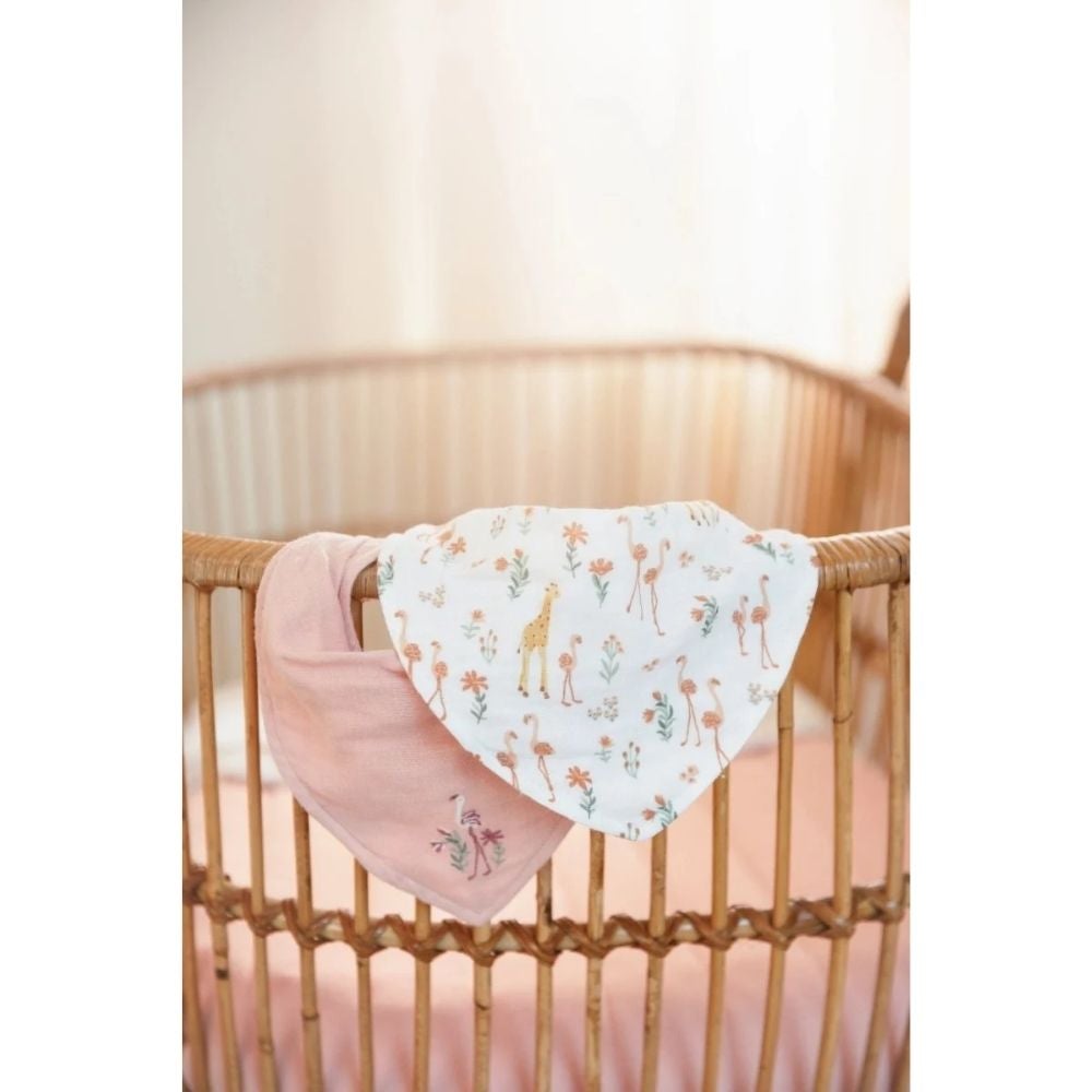 3892870008_2_Slabber_Bandana_Little_Dutch_Blooming_Safari_Roze_2st 3892870008_2_Slabber_Bandana_Little_Dutch_Blooming_Safari_Roze_2st_2
